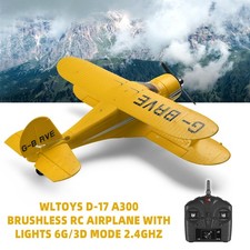 Wltoys D-17 A300 Brushless RC Airplane With Lights 6G/3D Mode 2.4Ghz Kid Toy' picture