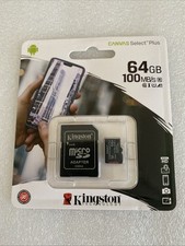 Kingston 64GB MicroSDHC Memory Card for with SD Adapter picture