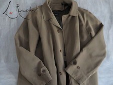 Sanyo NY Tokyo Classic five button front full removable lining Trench coat 48 L picture