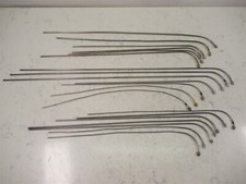 Lot of Vintage Suction Tubes Stainless Steel Surgical Medical Units picture