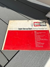 VTG 1959 - 1968 Champion Engine Tune-up Chart American Passenger Cars picture