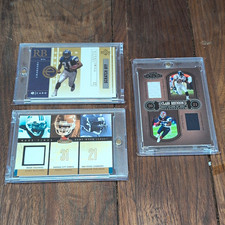 Fleer 2004 3-Card NFL Lot Tomlinson E-Card + Game-Worn /299 + Henry CR-23 picture
