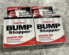 ( 2 PACK ) High Time Bump Stopper-2 Double Strength Razor Bump Treatment 0.5oz picture