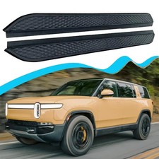 Alu Running Board Fits Rivian R1S R1T 2022-2025 2026 Side Step Pedal Nerf Bars picture