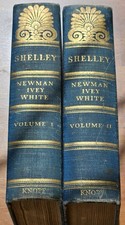 Vintage 1947 Shelley Volumes I and II Includes The Original Frankenstein Idea picture
