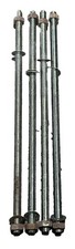4 X Fully Threaded All-Thread Rod With Washers And Nuts 🔩 1/4” X 17-1/2” picture