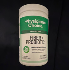 Physician's Choice Fiber + Probiotic Powder Unflavored Digestive Support 8.7 oz picture