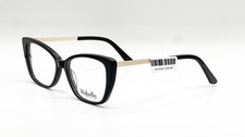 NEW RAFAELLA R1030 EBONY AUTHENTIC EYEGLASSES 53-16 picture