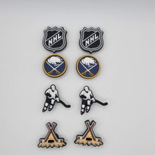 NHL Buffalo Sabres Hockey Team For Crocs Shoe Charms - 8 Pieces picture