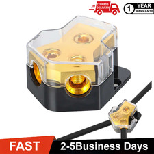 1X Car Audio Splitter Amp Distribution Power 0/2/4 Gauge In 4/6/8 Gauge Out picture
