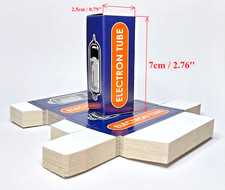 US Stock 25x Empty Vacuum Tube Glossy Boxes 12AX7 12AU7 ECC83 6DJ8 6N1 6N2 etc. picture