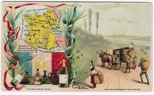 1889 Arbuckle's Bros. Coffee Advertising Trade Card No 64 France picture