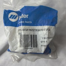 Genuine Miller 192565 3-Pole 30A 250VAC Manual Reset Circuit Protector New picture