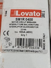 Lovato Electric SM1R0400, 400V motor protection, adjustment range 2.5 - 4 A picture
