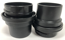 2 Pack Hi-Tech DuraVent 2-1/2-Inch Hose End Swivel Cuff for Dust Collection picture