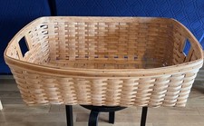 Longaberger 1989 Extra Large Laundry Basket ~29”x22” ~ RARE Fully Intact picture