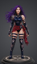 Psylocke MODEL 5 Inches  picture