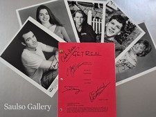Rare signed Get Real 1997 Script First appearance of  the actress Anne Hathaway picture