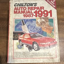 Chilton’s Auto Repair Manual 1987 To 1991 picture