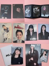 AESPA OFFICIAL KARINA MLB CONVERSE NIKE PROMO PHOTOCARD POSTCARD SET picture