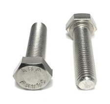 (20) 5/16-24x1-1/4 Stainless Steel Hex Cap Screws FT Hex Bolts (UNF) FINE THREAD picture