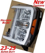 23-26 Super Duty HALOGEN Headlight PC3Z13008G New Take Off Driver-Side OEM picture