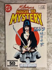 Vintage DC Edition #2 1986 Elvira House Of Mystery Iile’s Comic Book picture