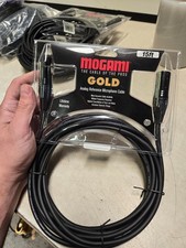 Mogami Gold Studio Microphone Cable - 15 feet Still sealed Never opened picture