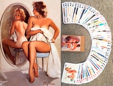 Playing Cards ~ PIN-UP LADIES Vintage Women in Pin Up Style Outfits 035 picture