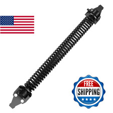 Skysen 4 Pack 14in Fence Gate Spring Self-Closing Adjustable Carbon Steel Black picture