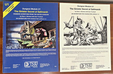 AD&D Dungeon Module U1 The Sinister Secret of Saltmarsh TSR 9062 picture