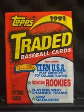 1991 Topps Baseball Unopened Wax Pack picture