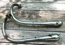 1957 bsa a 10 pre unit  dual exhaust picture