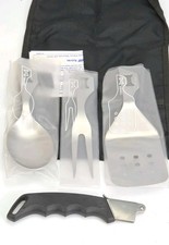 Kershaw Camp Tool Trader 1090 TF Vintage Camping Cooking Set KAI Japan - VGC picture