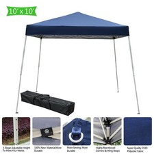 10'x10' Pop UP Canopy Tent Wedding Party Folding Gazebo Heavy Duty W/ Carry Bag picture