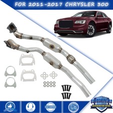Right & Left Catalytic Converter For 2011-2017 Chrysler 300 3.6L AWD 4BOLT ONLY picture