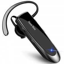 New Bee Bluetooth Headset Two Device Connection Handsfree driving Headset, Black picture