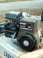 Vintage Briggs and Stratton 5hp 3/4 Shaft Rusty Tank picture