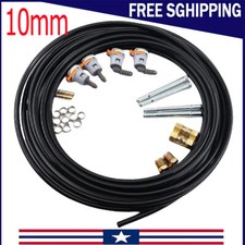 New Fuel Line Repair Kit 3/8 in (10mm), FLK-38 Automotive Replacement Black USA picture
