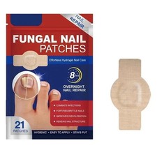 21 Pcs Fungal Nail Patches - Extra Strength Toenail Fungus Treatment Overnight* picture