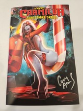 A Very Carmilla Christmas Carol 2026 Clay Adams Wraparound NSFW Signed W COA picture