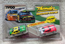 TYCO Days of Thunder Magnum 440-X2 HO Slot Car Twin Pack 8993 (1990) Sealed New picture