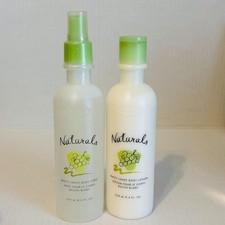 Avon 2003 New Sealed Naturals White Grape Body Spray & Lotion Set 8.4 oz picture