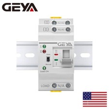 GEYA Mini Dual Power Automatic Transfer Switch Grid to Alternator 2P 63A 110V picture