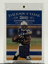 2010 Panini Classics Dress Code Antonio Gates Chargers #18 Auto Jersey 09/15 picture