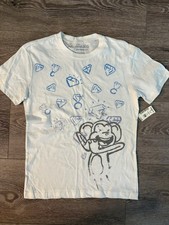 Vintage Y2K AERO Aeropostale Monkey Womens Boyfriend Tee S Small NWT NEW picture