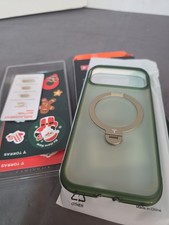 Torras Ostand Q3 Air Case iPhone 17 Pro Max Christmas Green picture