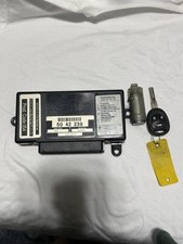 06-09 Saab 9-5 TWICE Module With Matching Key and Ignition Tumbler 12767180 picture