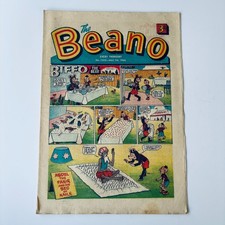 The Beano No. 1242 May 7th 1966 Eric Clapton Blues Breakers Rare Vintage Comic picture