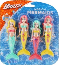 Dive Mermaid Set 4 Pack Colorful Underwater Fun Practice Swimming Games picture